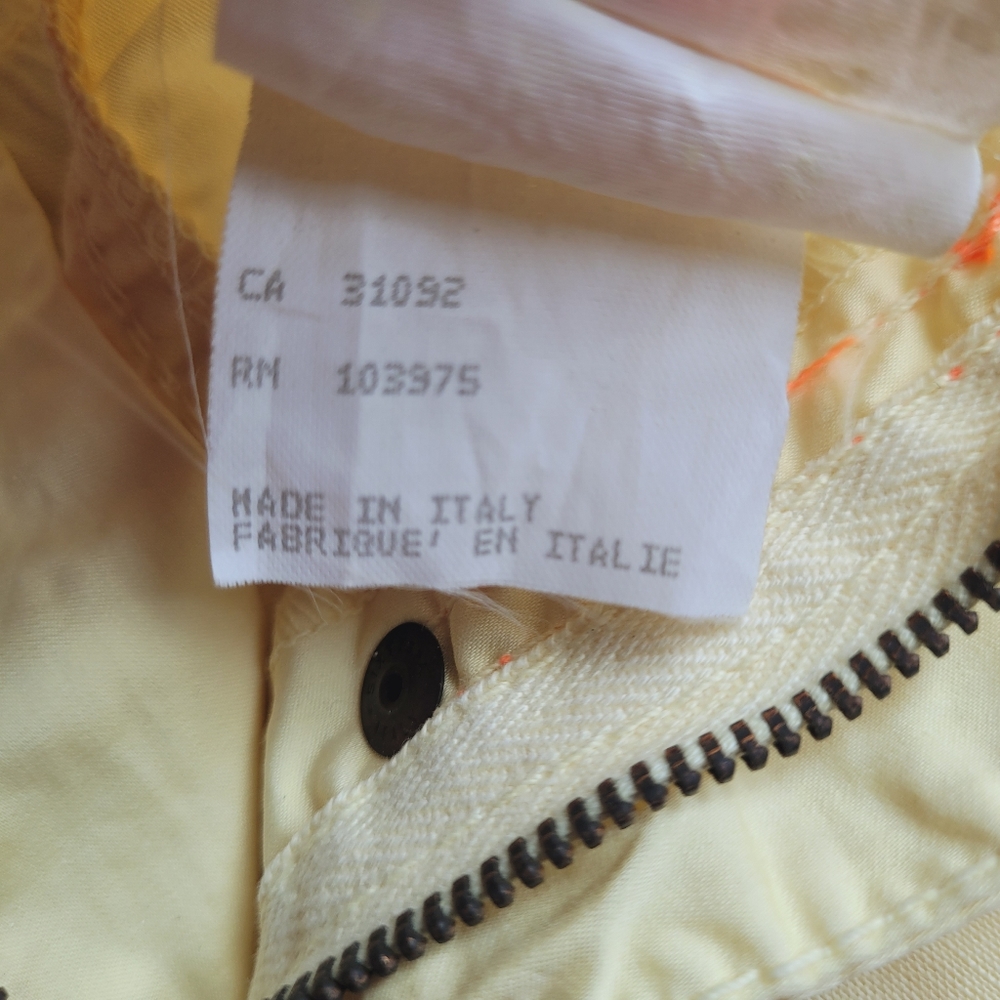 Y2K Killah Deadstock Low Rise Cotton Pants Yellow 28 - Picture 11 of 15